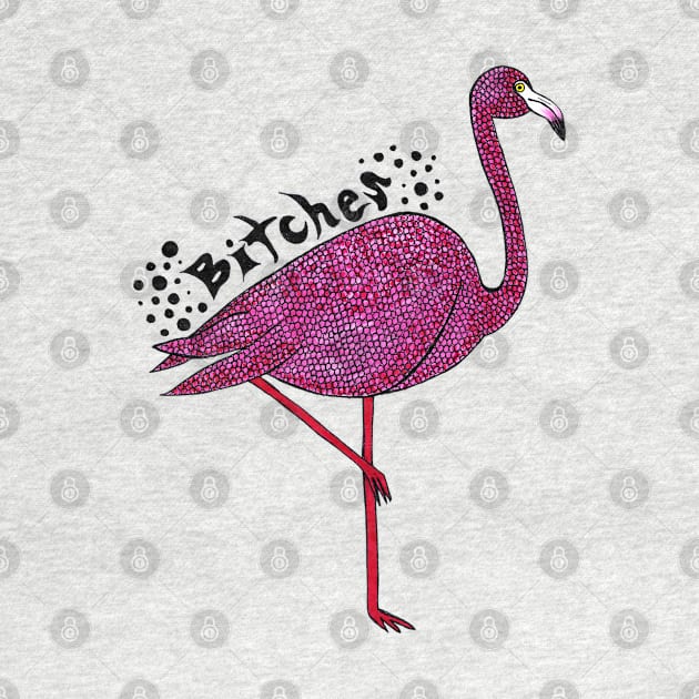 Flamingo B***h by geekykitty